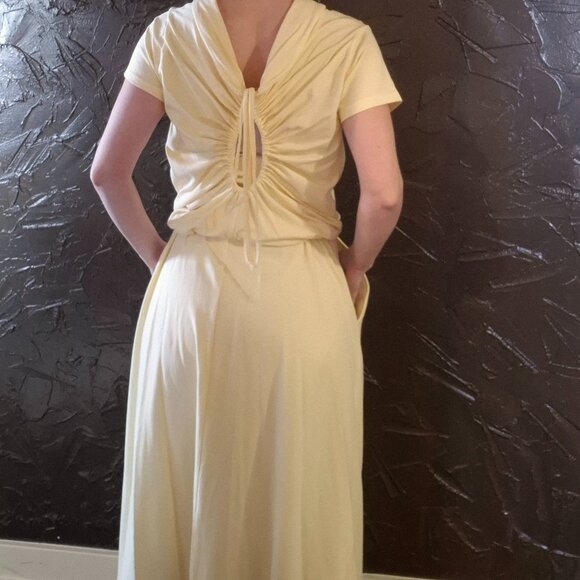 Shirt Maxi Butter Yellow Dress O.N.E from a European Brand - Picture 3 of 15